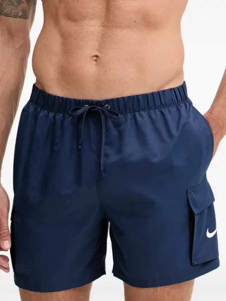 Slip de baie Nike maro