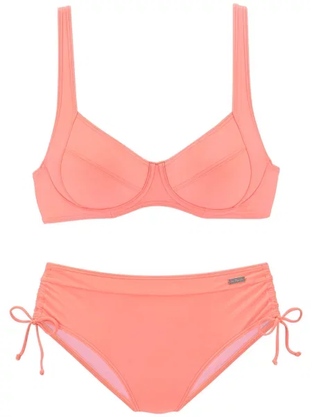 LASCANA Bikini oranžno rdeča