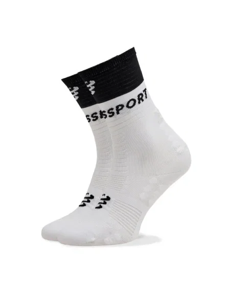 Чорапи Compressport Mid Compression бяло