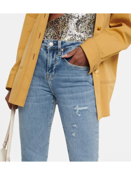 Blugi drepți Ag Jeans albastru