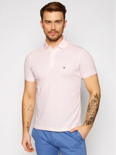Tommy Hilfiger Polo ružičasta