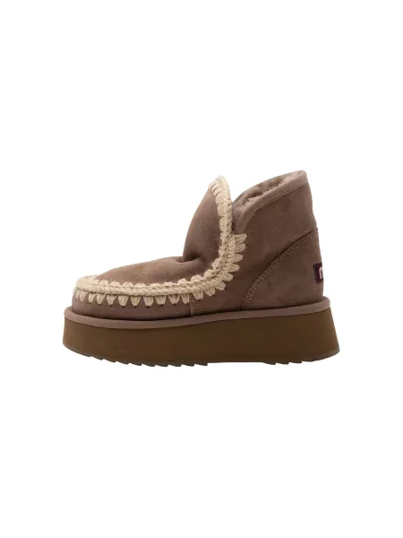 MOU Botine Mini Eskimo taupe gri