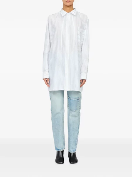 Cămașă Mm6 Maison Margiela cu dungi alb