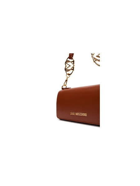 Kabelka LOVE MOSCHINO Čierna hnedá
