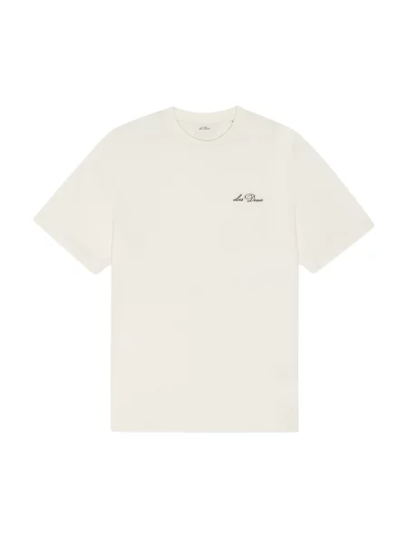 Les Deux Tricou Signature fildeş