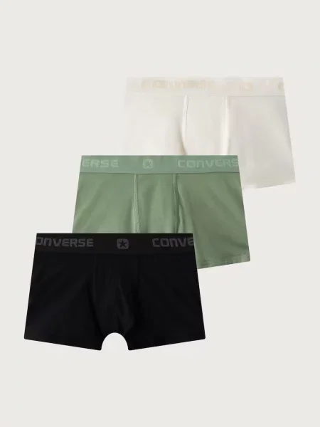 Converse boxerky detské s bavlnou čierna
