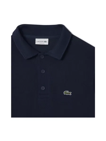 Bluza o kroju regular fit z czystej bawełny Lacoste granatowa