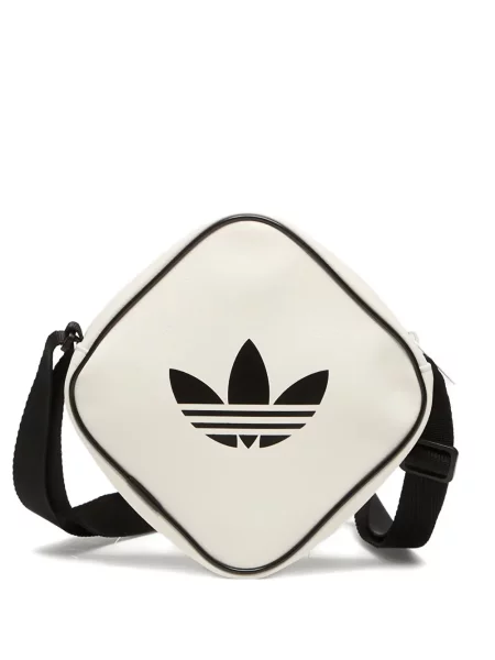 Małe sneakersy Adidas Adizero z nadrukiem białe