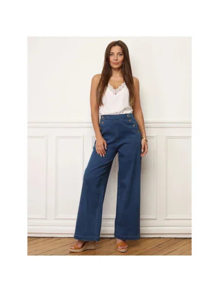 Blugi La Modeuse albastru