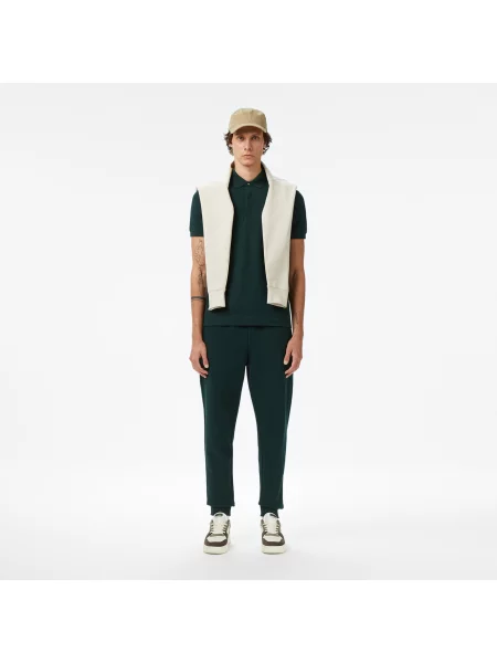 Поло Lacoste зеленое