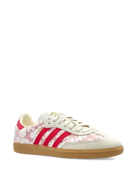 Sneakerși Adidas Samba din piele albastru