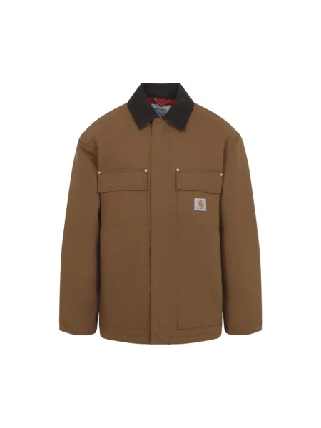 Kurtka Carhartt Wip brązowa