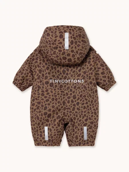 Tinycottons зимовий комбінезон для немовлят ANIMAL PRINT SNOW ONE-PIECE
