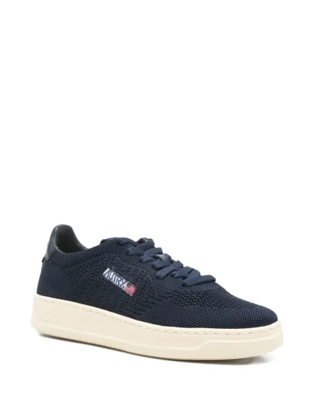 Sneakerși Autry din piele albastru