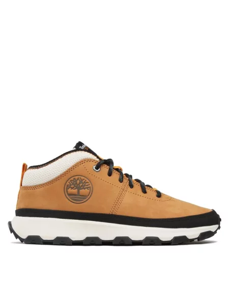 Sneakersy Timberland brązowe