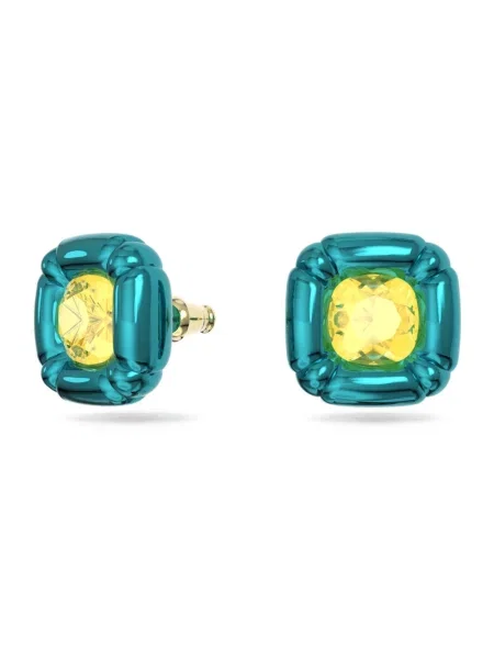 Kolczyki Swarovski niebieskie