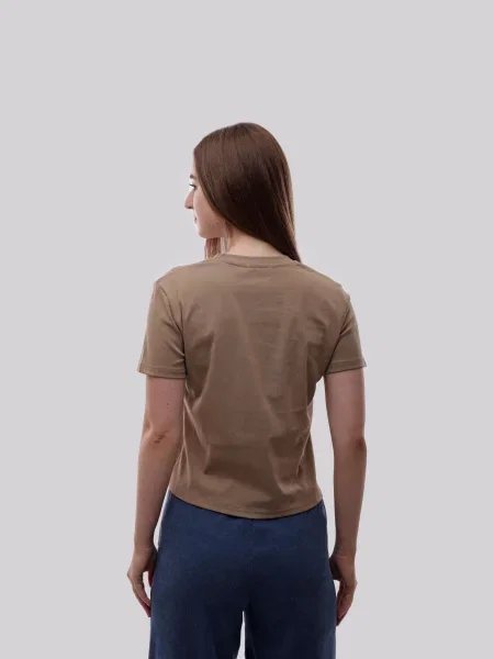 Футболка STREAM віскоза/поліестер бежевий