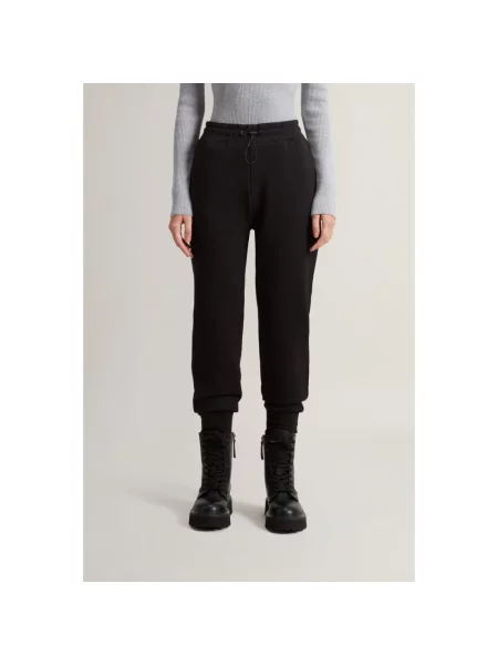 Spodnie Woolrich casual czarne