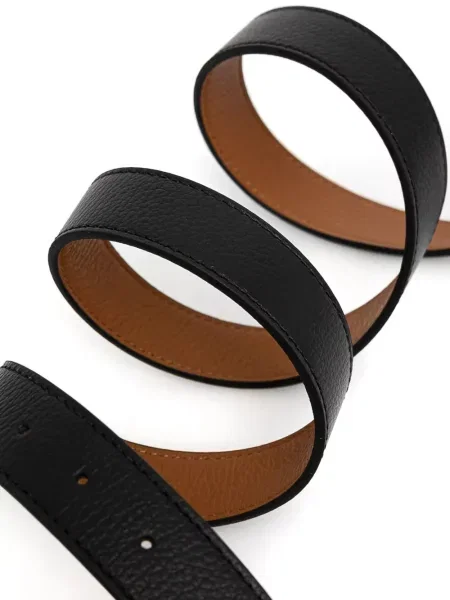 Curea Coccinelle din piele negru