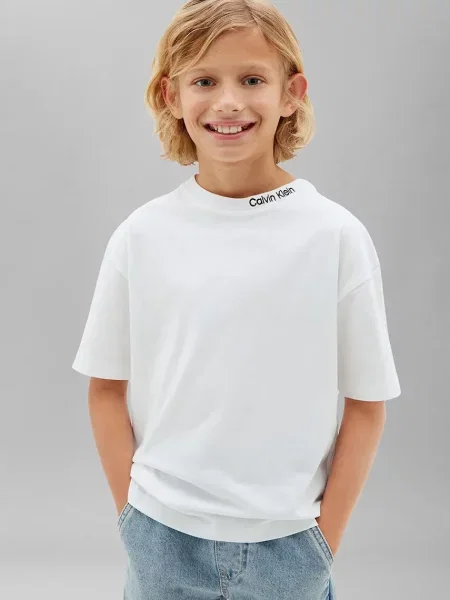 Calvin Klein Jeans tričko detské čierna