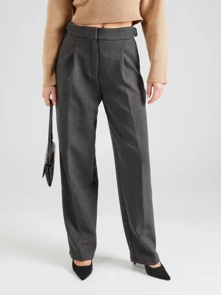 HUGO Pantaloni Hasabo | Regular Fit gri