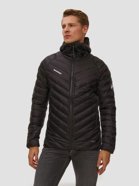 Kurtka puchowa Mammut Broad Peak Insulation Hooded black czarna