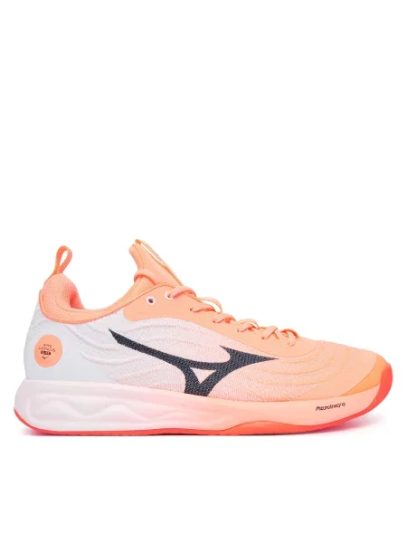 Tenisice za dvoranski nogomet Mizuno Wave Luminous Elite Koraljna