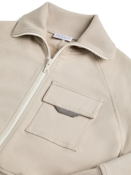 Bluza rozpinana dziecięca Brunello Cucinelli