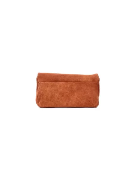 Pinko Geantă pe umăr CLICK SOFT HANDLE | piele întoarsă maro