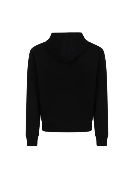 Bluza z kapturem Ami Paris czarna