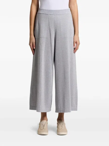 Cropp pantaloni Peserico cu picior lat gri