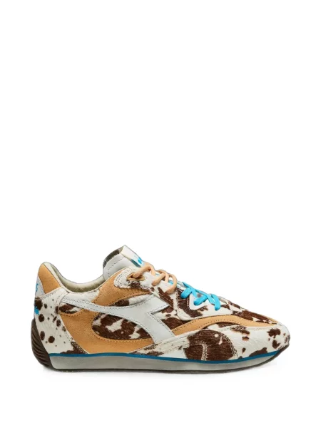 Sneakerși Diadora cu imagine maro