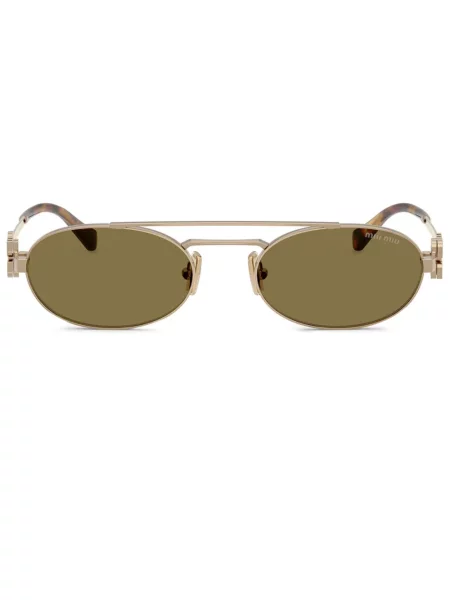 Ochelari de soare Miu Miu Eyewear auriu