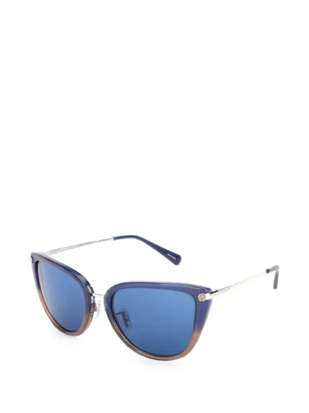 Ochelari de soare Coach cu gradient albastru