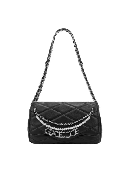 Torebka Gaëlle Paris na ramiączkach czarna