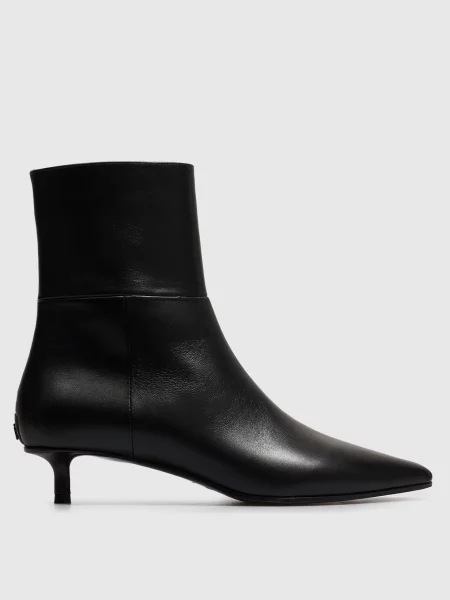 Кожаные ботильоны Jimmy Choo черные