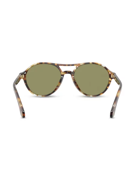Ochelari de soare Giorgio Armani maro