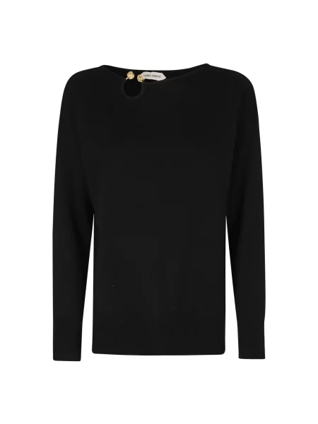 Sweter Alberta Ferretti czarny