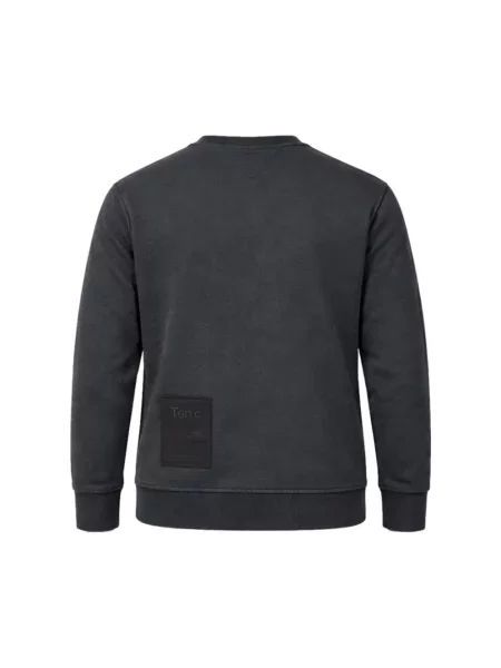 Bluza nierozpinana Ten C z okrągłym dekoltem szara