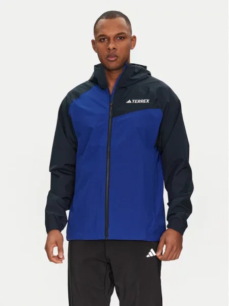 Adidas Outdoorová bunda Terrex Multi 2L RAIN.RDY modrá