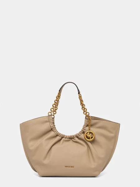 MICHAEL Michael Kors geantă tote pentru femei din piele Indie bej