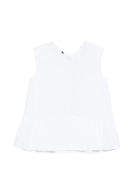 Bluză Max Mara plisată alb