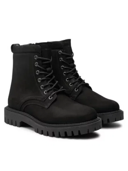 Kotníkové boty Tommy Hilfiger černé