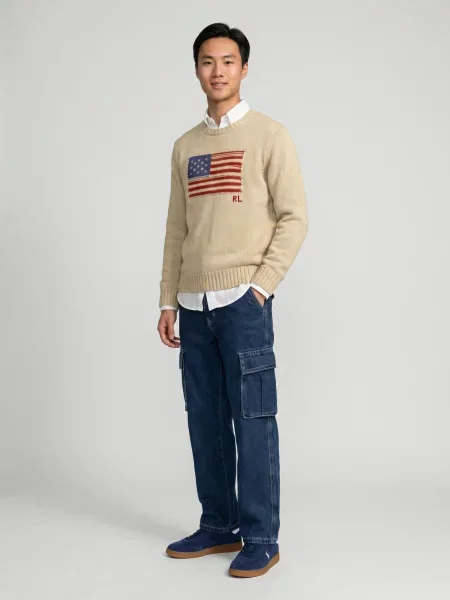 Sveter Polo Ralph Lauren béžová