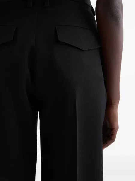 Pantaloni Jil Sander plisate negru