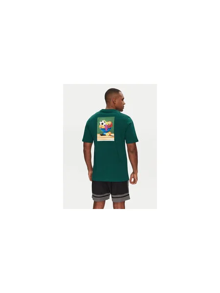 Adidas Póló Lounge Still Life Bowl Graphic Regular Fit zöld