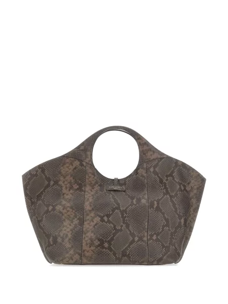Geantă shopper Gianni Chiarini din piele maro