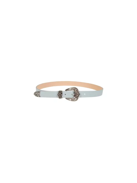 Pasek Eleventy zamszowy niebieski