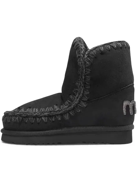 Cizme de zăpadă Mou Eskimo 18 Glitter Logo negru