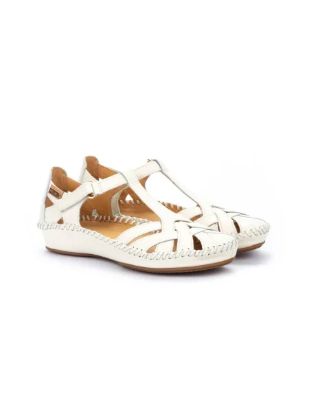 Pikolinos Buty Kobieta 38 EU Stylowa Sandałki Vallarta dla Kobiet biały